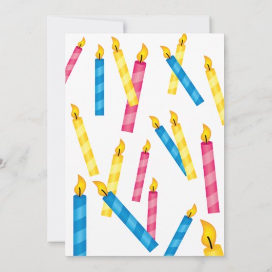 Un peu de Sprinkles Diverse Invitation Card (Dos)