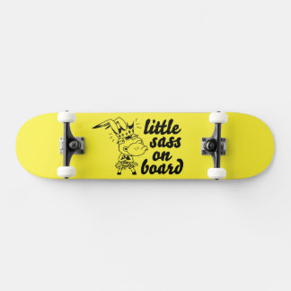 un peu d'impertinence sur skateboard