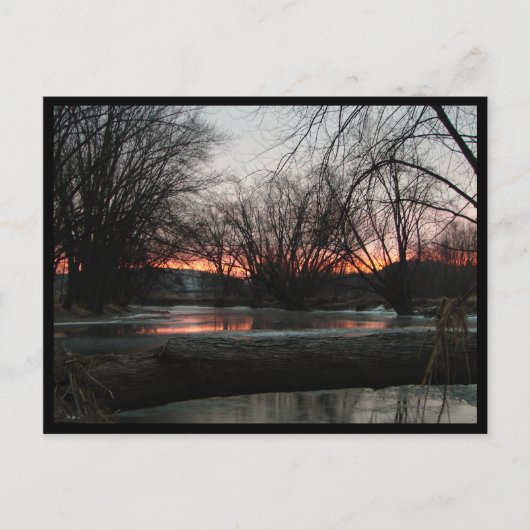 Un Peu En Février Carte Postale (Devant)