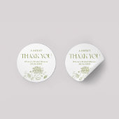 Un peu hors du Merci Favor Stickers