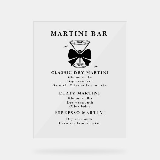 Un peu plus âgé Bar à Martini d'anniversaire (Recto)