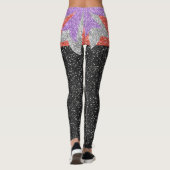 Un Peu Plus Bling Pop Fashion Leggings (Dos)
