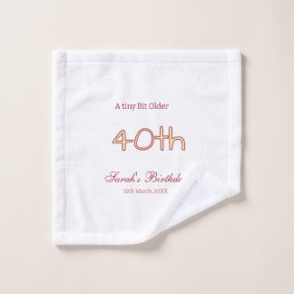 un peu plus vieux 40e anniversaire jaune maron gra