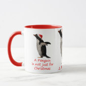 Un pingouin n'est pas seulement pour la Mug de Noë (Gauche)