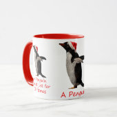 Un pingouin n'est pas seulement pour la Mug de Noë (Devant gauche)