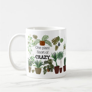 Un plante court fou Amoureux plante amusant mug