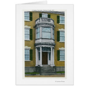 Un porche de Safford, une porte de Salem