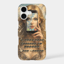 "Un portrait de connexion", étui pour iPhone 17