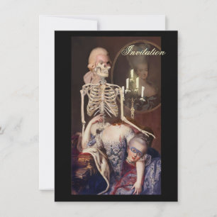 Un portret pour l'Halloween Kaart