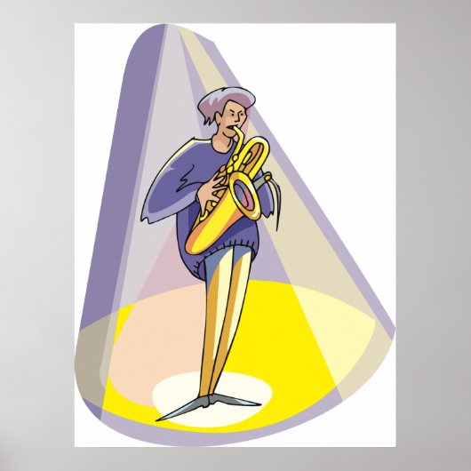 Un Poster Musicien (Devant)