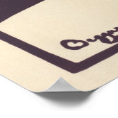 Un poster vintage annonce la pièce "Don Quichotte" (Coin)