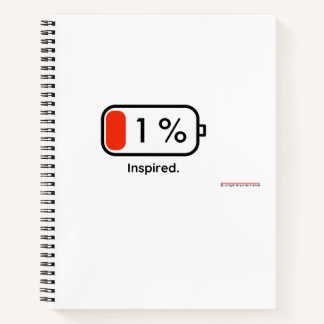 Un pour cent inspiré - Cahier