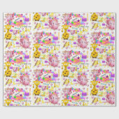 Un premier cadeau d'anniversaire Wild Papier à env (Plat)