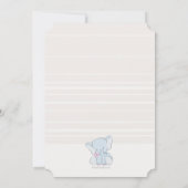 Un produit de notre invitation de baby shower de (Dos)