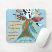 Un professeur met à feu le feu… Tapis de souris (Avec souris)