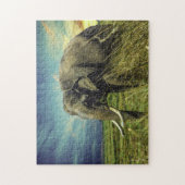 Un puzzle d'éléphants (Vertical)