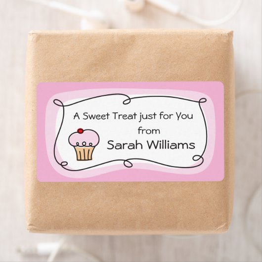 Un régal pour vous étiquette de cuisine personnali (En situation)