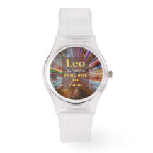 Un reloj- signo astrológico Leon/Leona