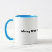 Un renne juif portant Yarmulke Chrismukkah Mug (Gauche)