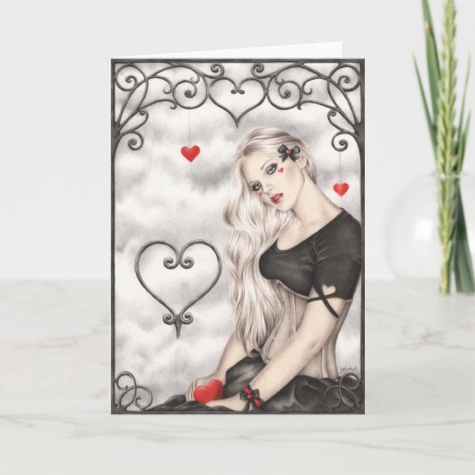 Un rêve d'amour Carte de voeux (Devant)