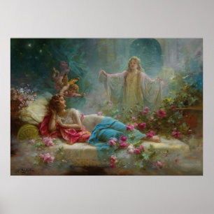 Un rêve de Hans Zatzka - affiche