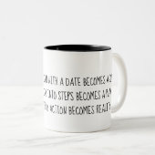 Un RÊVE DEVIENT tasse inspirée de RÉALITÉ (Devant droit)