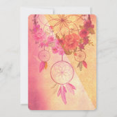 Un rêve d'un faire-part de mariage (Dos)