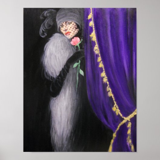 UN ROSE POUR LA DAME, POSTER (Devant)