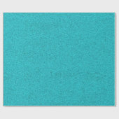 Un rouleau de papier cadeau de couleur sarcelle (Plat)