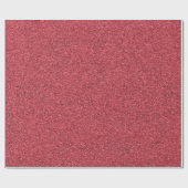 Un rouleau de papier cadeau texturé rouge (Plat)