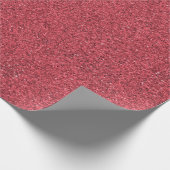Un rouleau de papier cadeau texturé rouge (Coin)