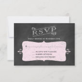 Un RSVP rose Vintage (Dos)