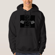 Un sabre de mort sweat - shirt à capuche