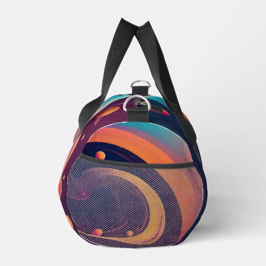 Un sac à couture à impression avec des boules cosm (Droite)