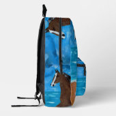 Un sac à dos à cheval (Gauche)