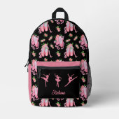 Un sac à dos personnalisé de Ballerina (Recto)