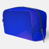Un sac à fermeture éclair bleu vibrant avec un sub (Coin droit)