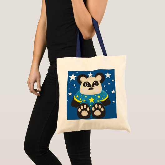 Un sac à provisions mignon de panda (Devant (produit))