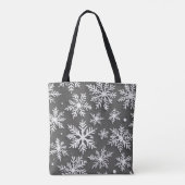 un sac avec un motif de flocon de neige (Dos)