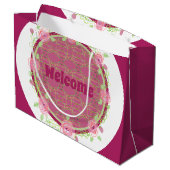 Un sac cadeau d'accueil pour le journal d'événemen (Dos Angle)