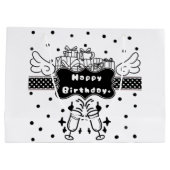 Un sac cadeau pour votre être cher. (Dos)