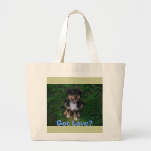 Un sac de plage pour chiot (Devant)