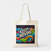 Un sac fourre-tout de message positif (Dos)