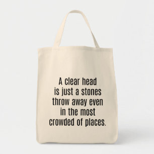 Un Sac fourre-tout d'épicerie à tête claire