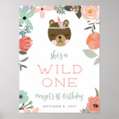 Un sauvage | AFFICHE DE BIENVENUE ANNIVERSAIRE DE  (Devant)