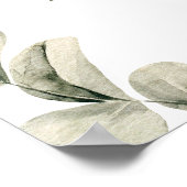 Un sauvage | Affiche de bienvenue Baby shower sing (Coin)