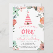 Un sauvage | Invitation de fête d'anniversaire (Devant)