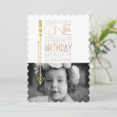 Un sauvage | Photo Invitation de la fête d'anniver (Debout devant)