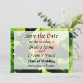 Un Save the Date au Nénuphar Orange (Debout devant)