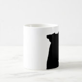"Un schnauzer tasse a mon coeur" (Centre)